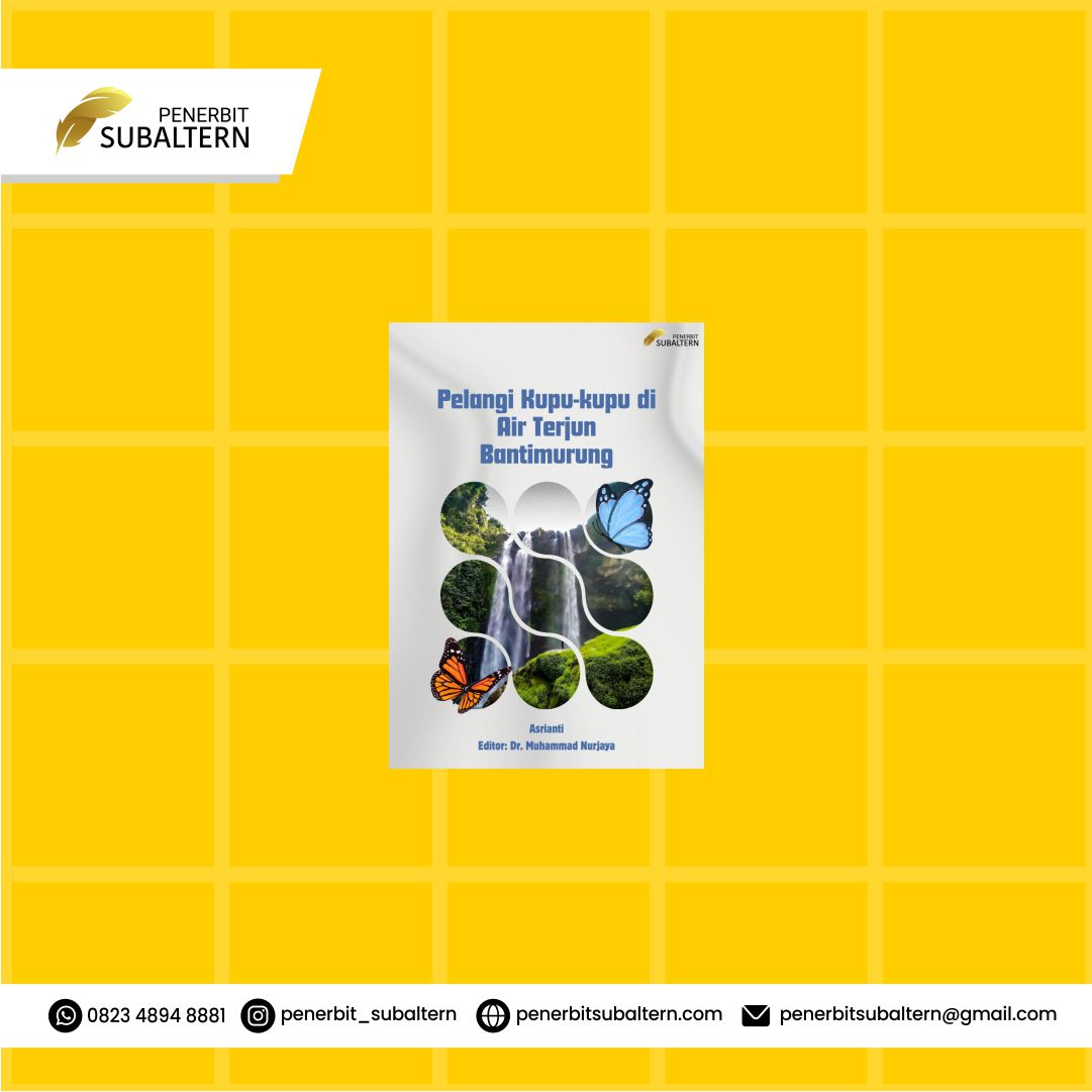 PELANGI KUPU-KUPU DI AIR TERJUN BANTIMURUNG